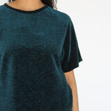 Sattva by Sarah - Velvet Everyday Crop Blouse -