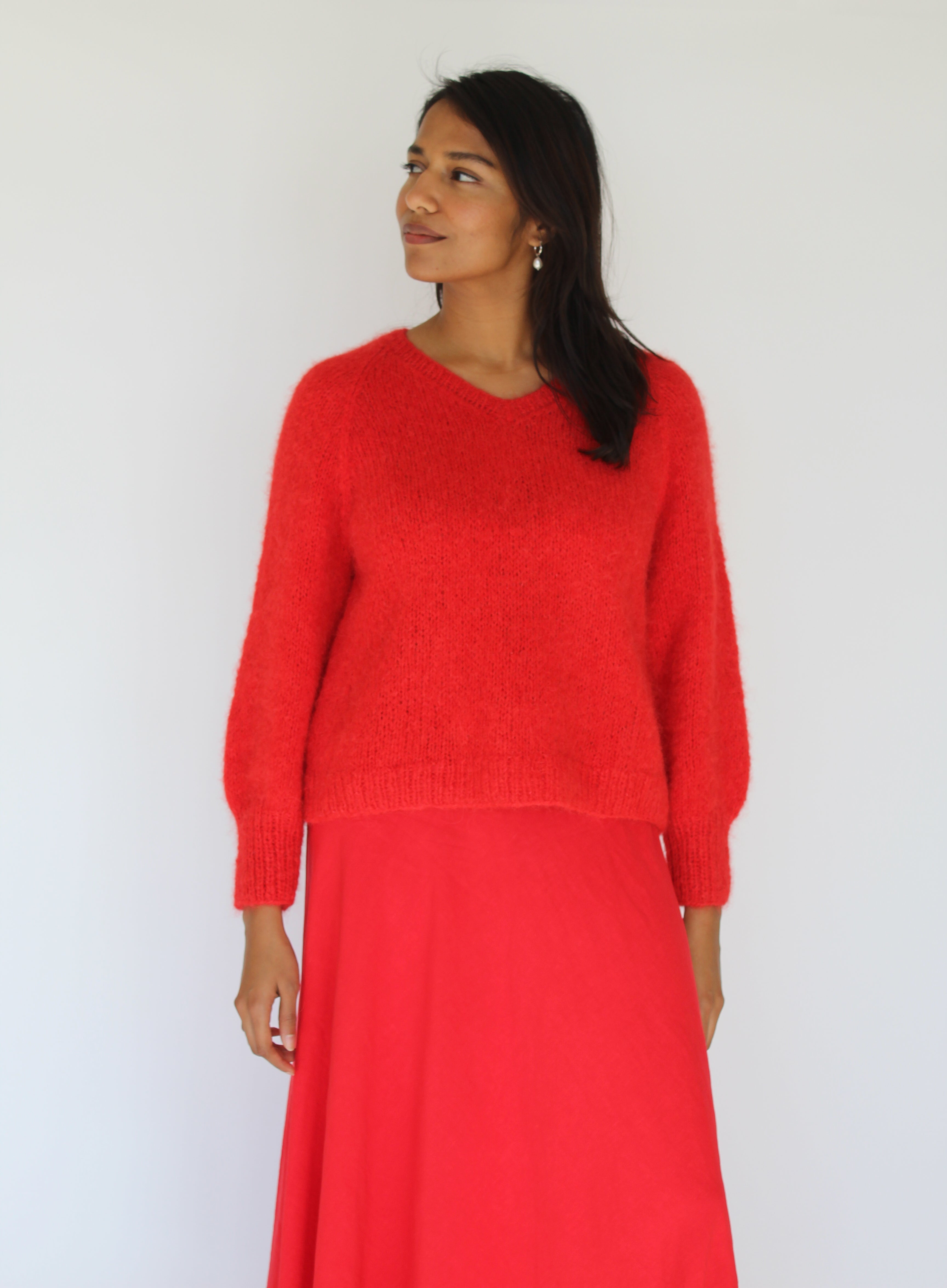 Sattva by Sarah - LuLu V-Neck Sweater -