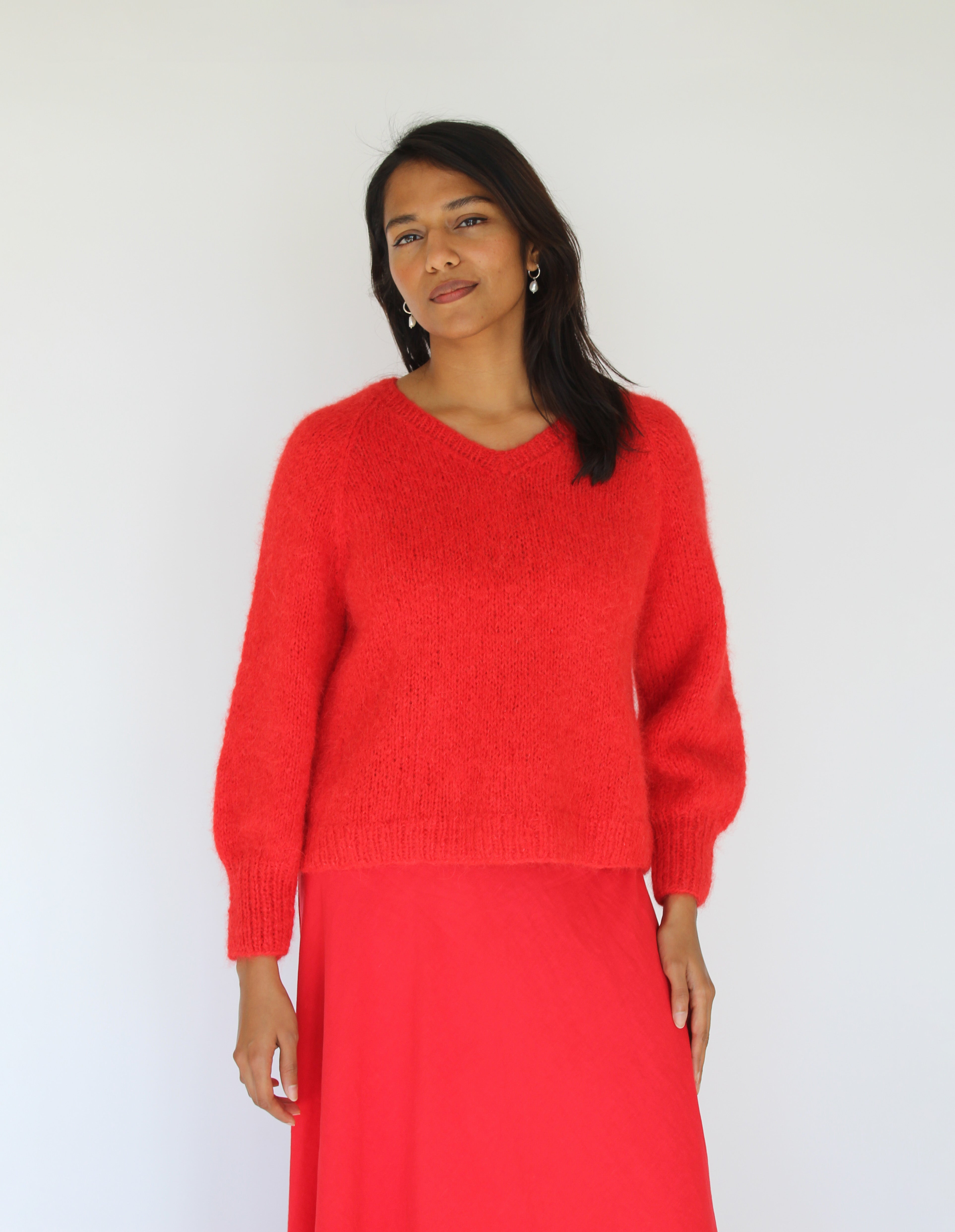 Sattva by Sarah - LuLu V-Neck Sweater -