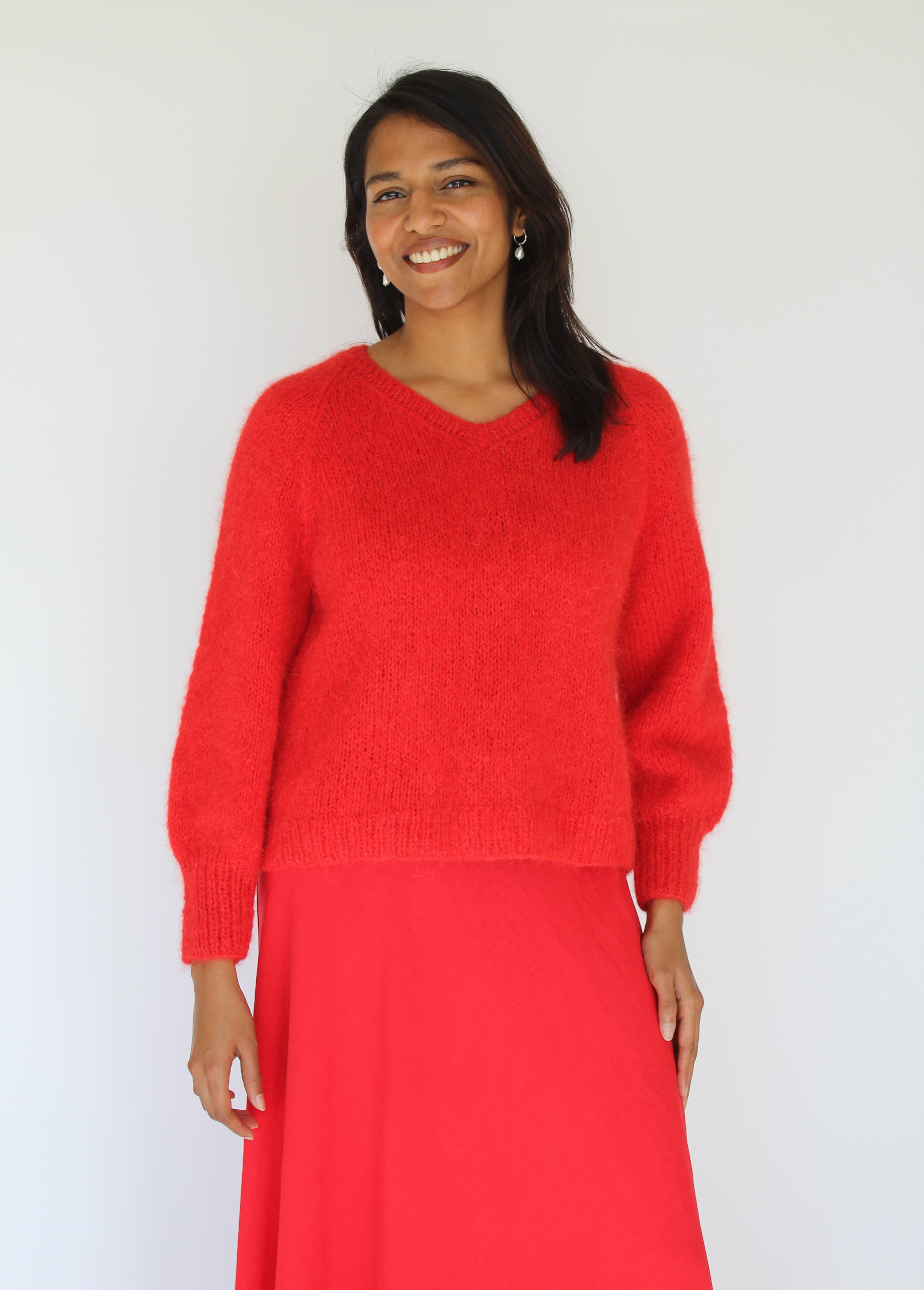 Sattva by Sarah - LuLu V-Neck Sweater -
