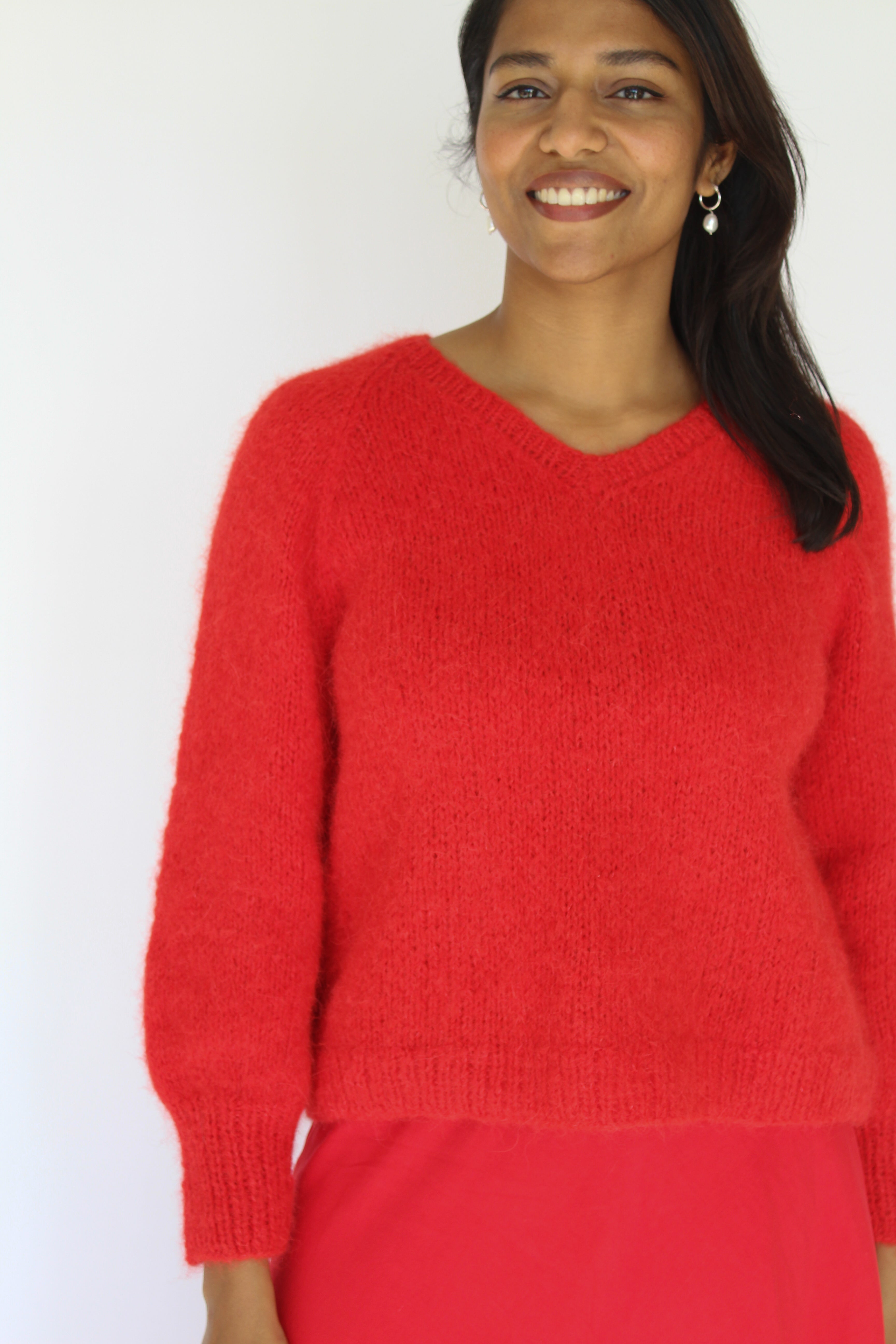 Sattva by Sarah - LuLu V-Neck Sweater -