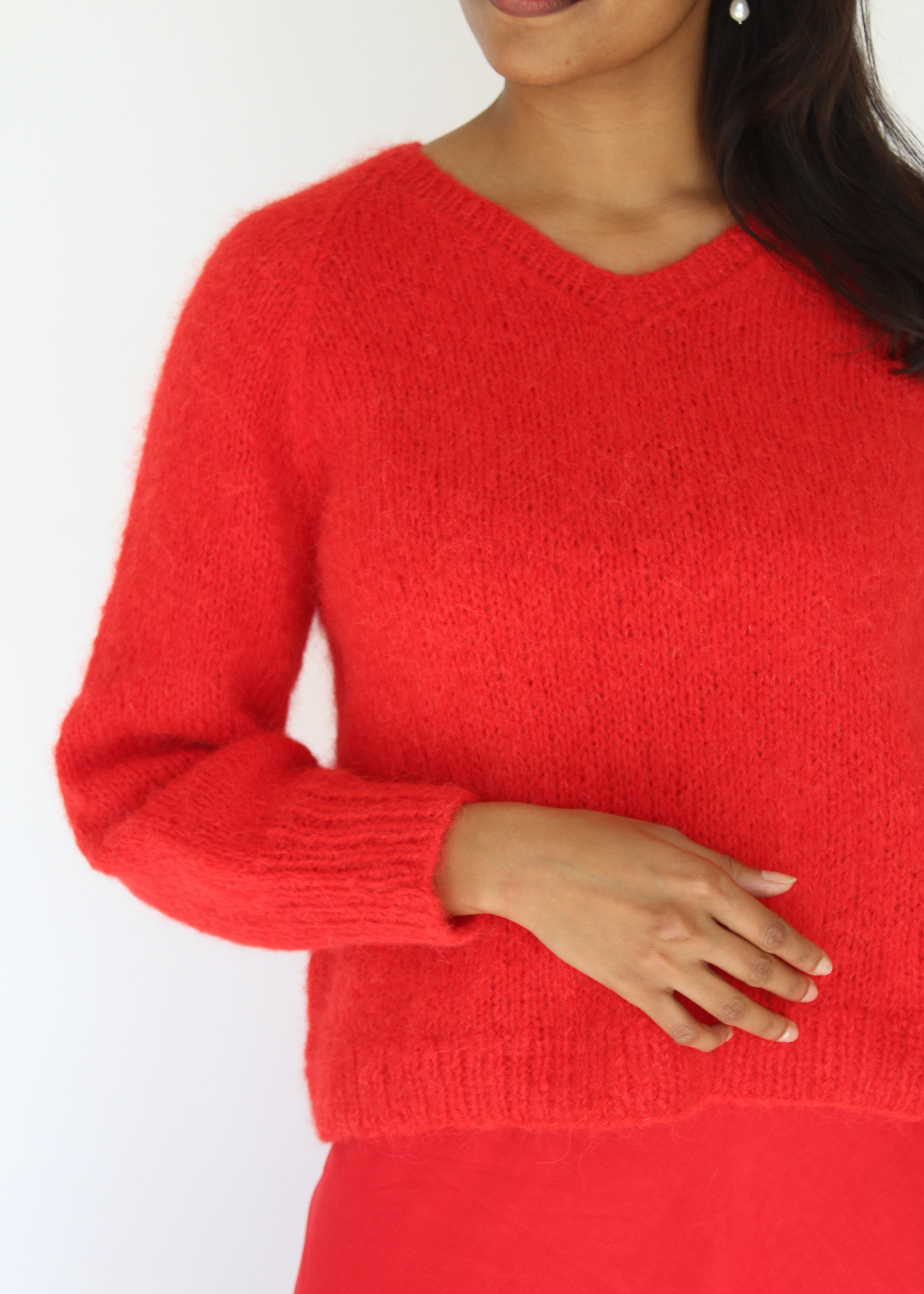 Sattva by Sarah - LuLu V-Neck Sweater -