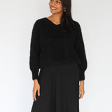 Sattva by Sarah - LuLu V-Neck Sweater -
