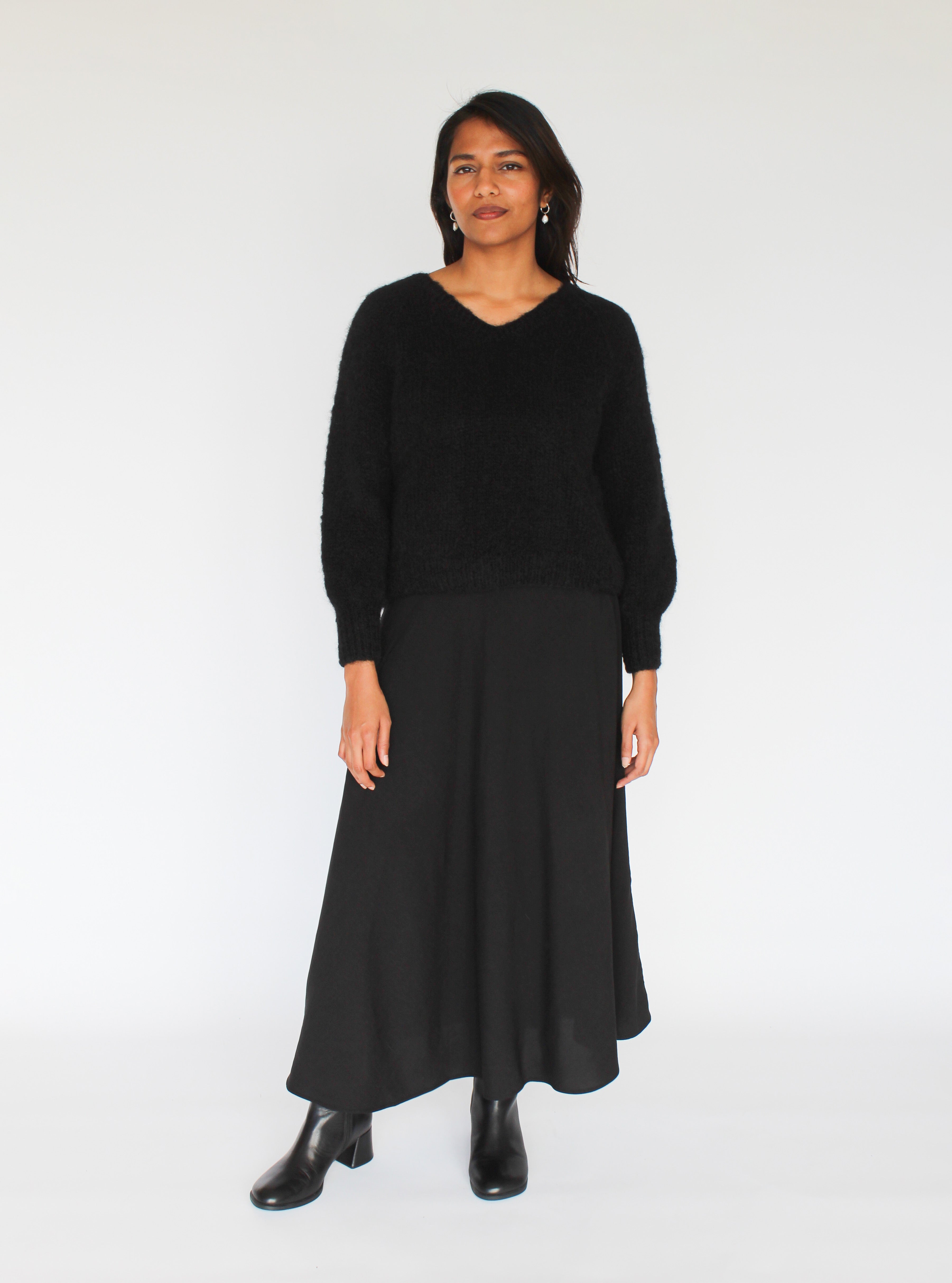 Sattva by Sarah - LuLu V-Neck Sweater -