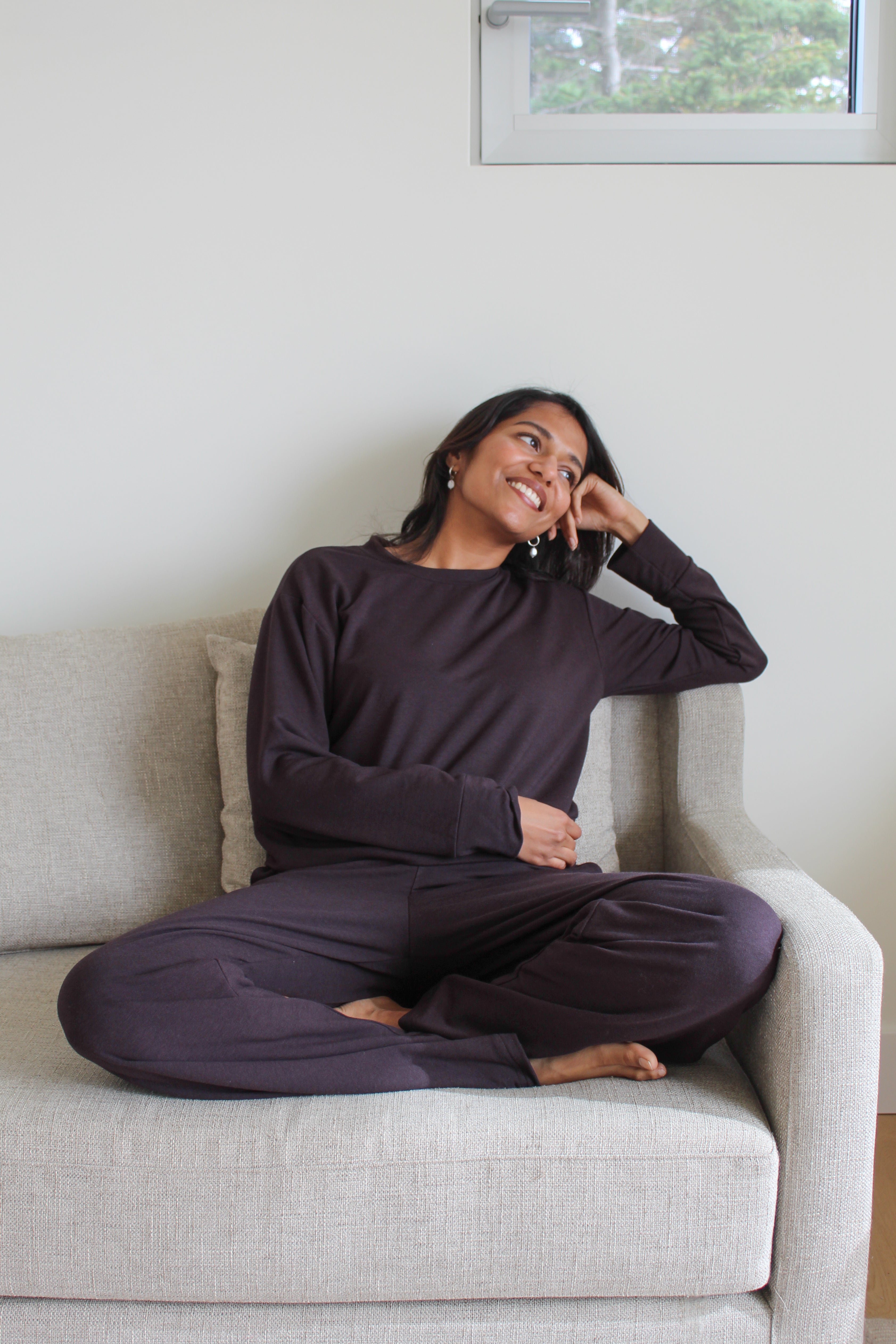 Sattva by Sarah - Boyfriend Sweatshirt -