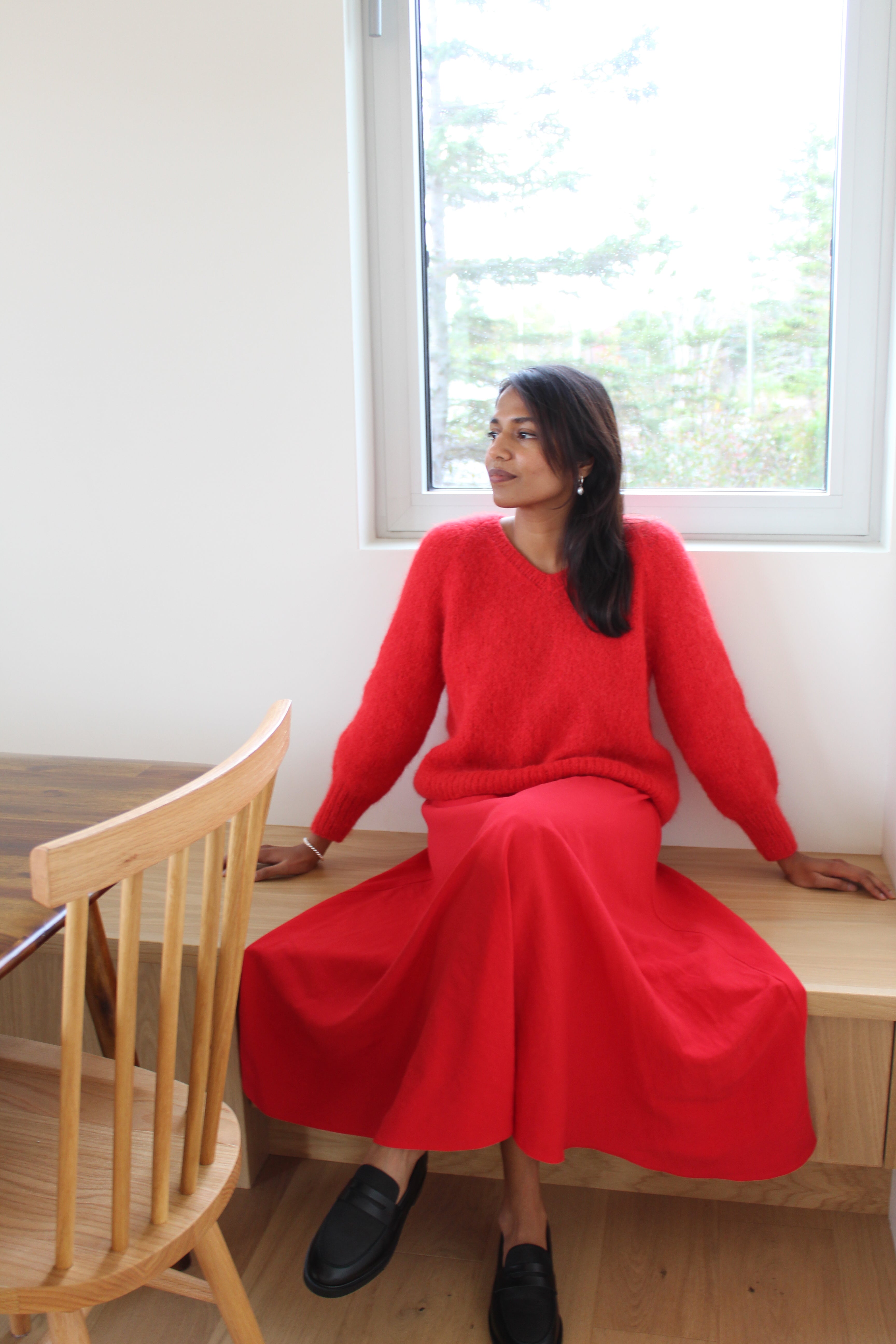 Sattva by Sarah - LuLu V-Neck Sweater -