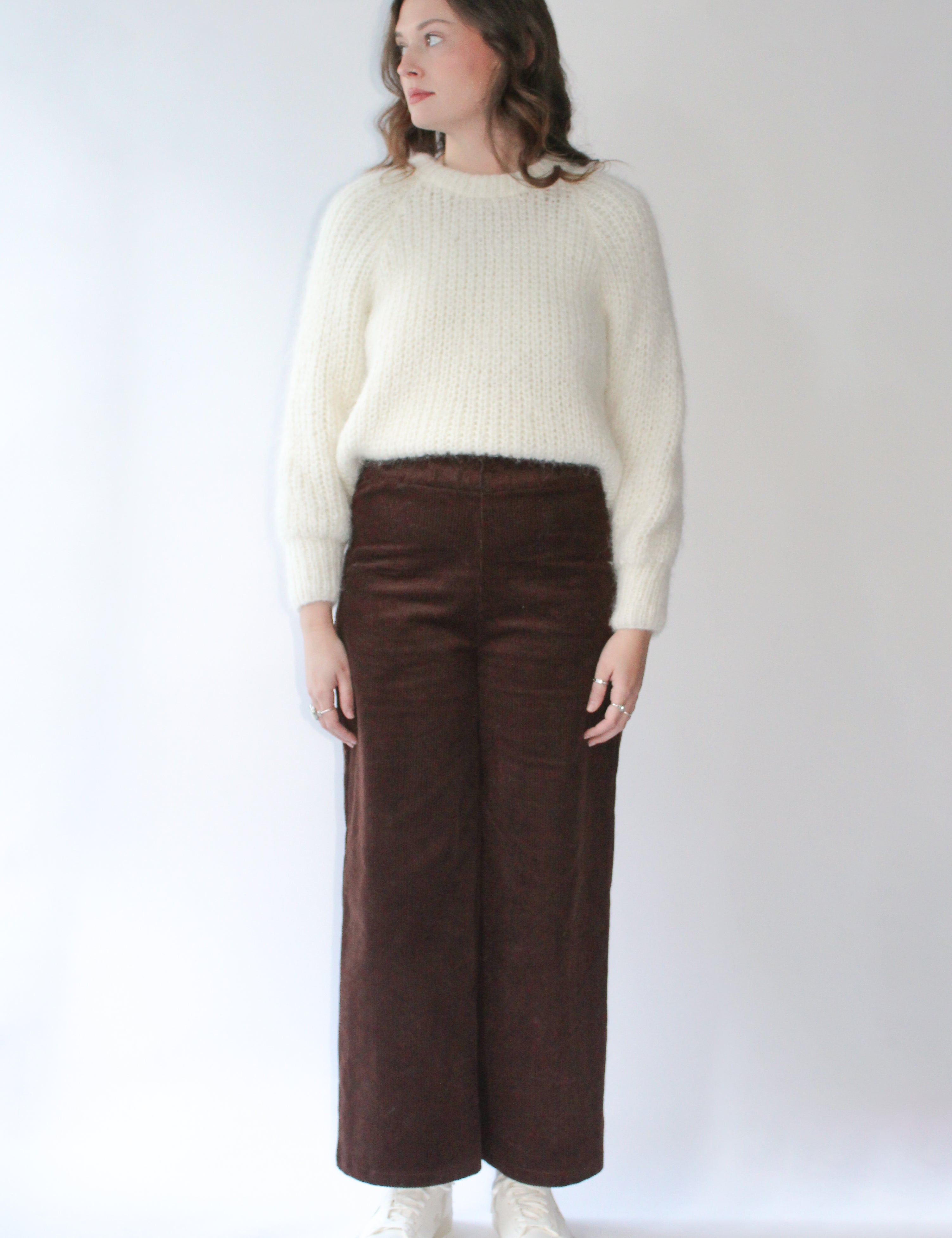 Sattva by Sarah - Cord Pant - Espresso