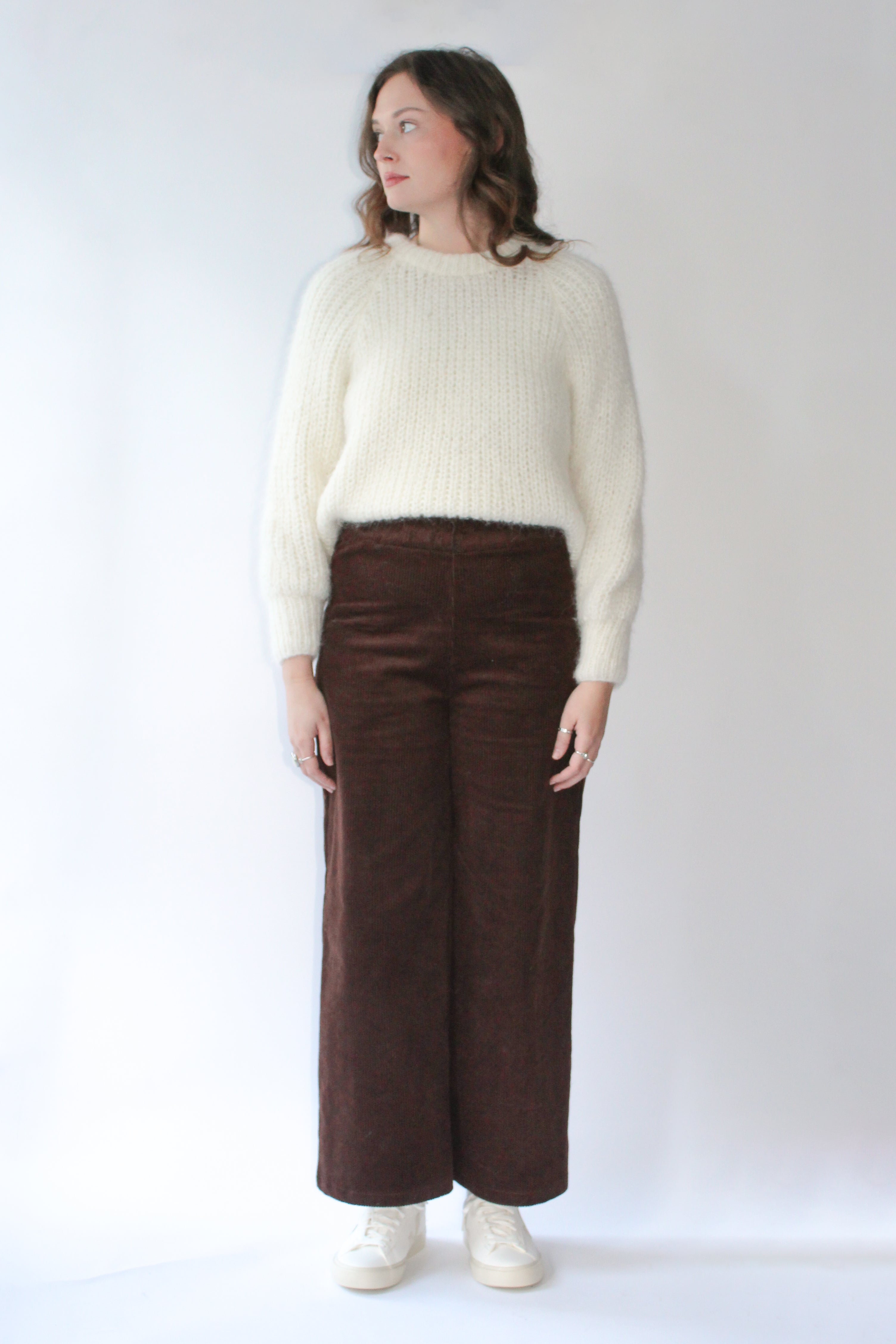 Sattva by Sarah - Cord Pant - Espresso