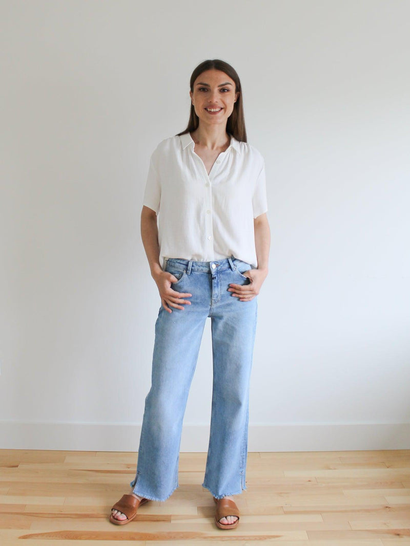 Button Blouse-Sattva by Sarah-Sattva Boutique