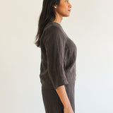 Sattva by Sarah - Helen V-Neck Blouse -