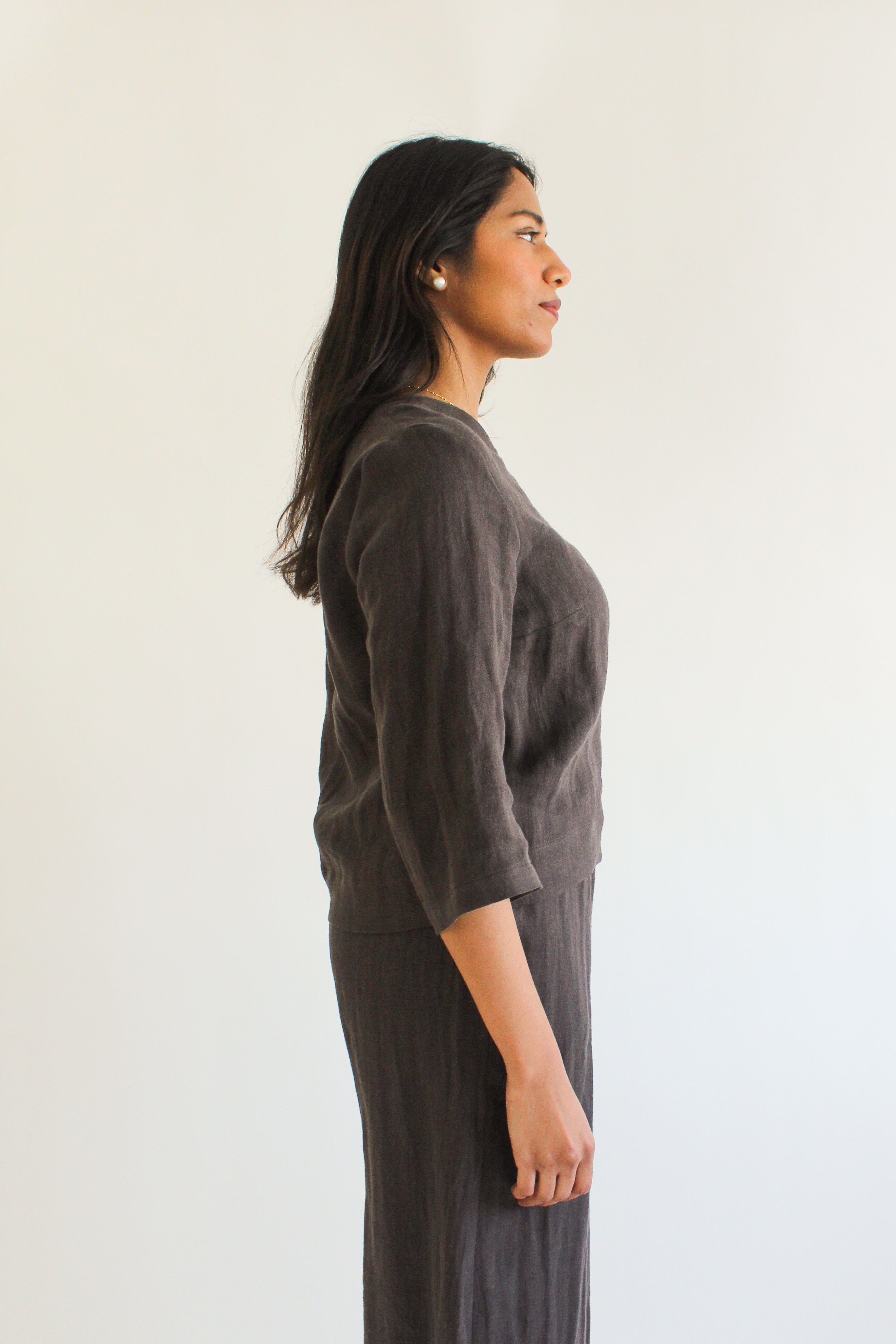 Sattva by Sarah - Helen V-Neck Blouse -