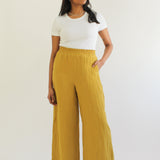 Sattva by Sarah - Nomad Wide Leg Pant - Amber