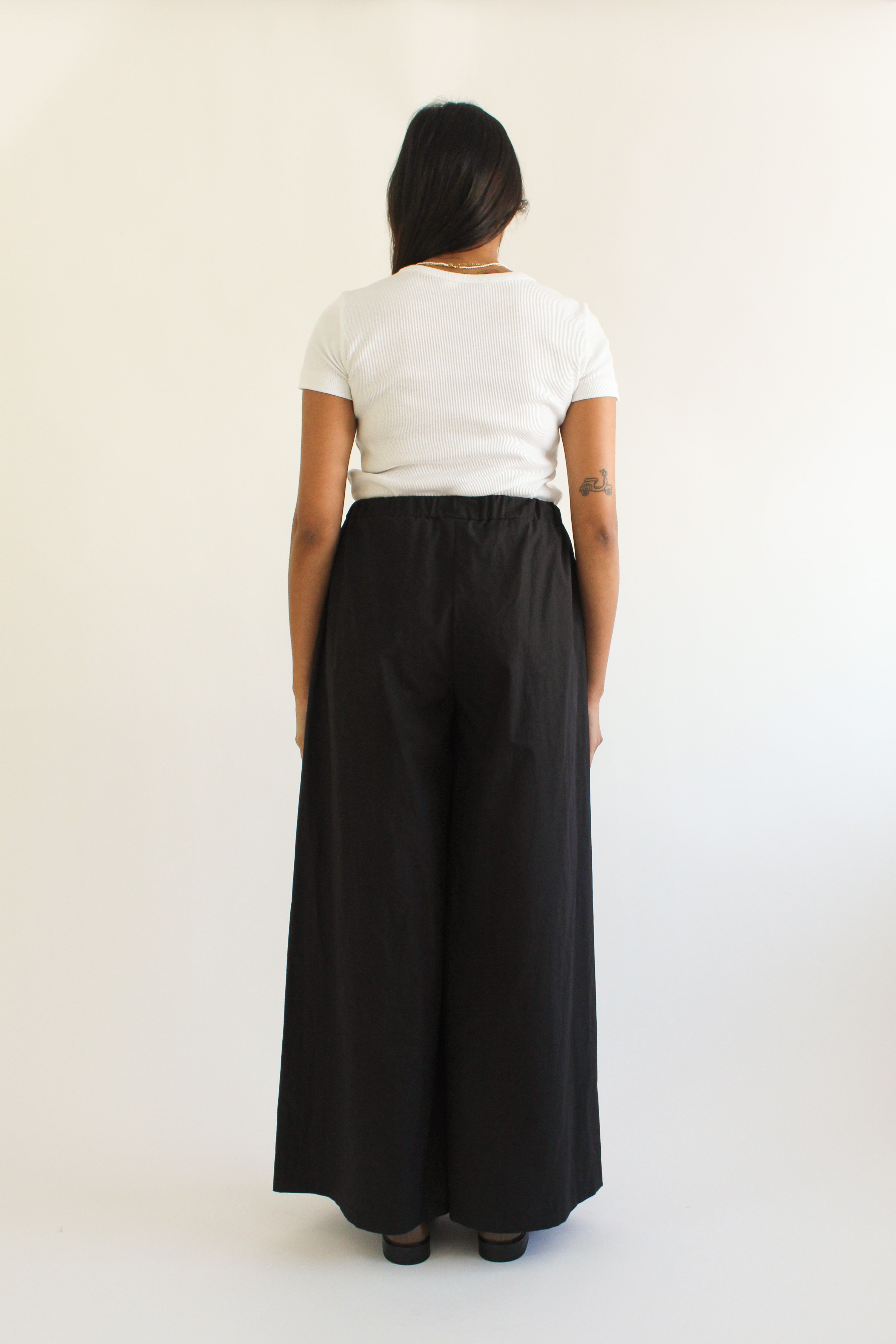 Sattva by Sarah - Poplin Flowy Pant -