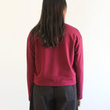 Sattva by Sarah - Boyfriend Crop Sweatshirt -