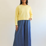 Sattva by Sarah - Boyfriend Crop Sweatshirt -