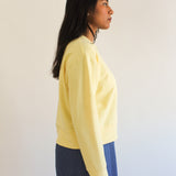 Sattva by Sarah - Boyfriend Crop Sweatshirt -