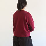 Sattva by Sarah - Boyfriend Crop Sweatshirt -