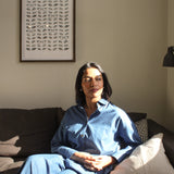 Sattva by Sarah - Denim Flowy Pant -