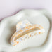 Horace - The Lydia Claw Clip – Pearly Beige -