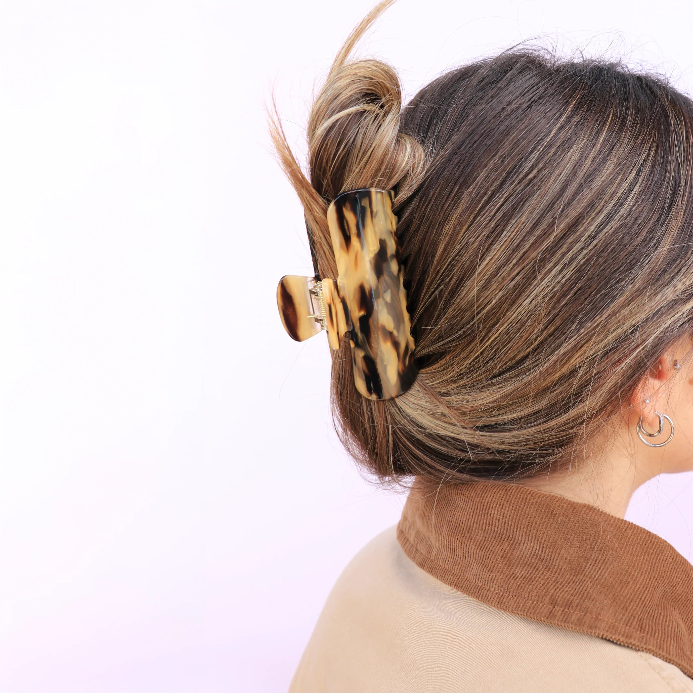 Horace - The Dalila Claw Clip – Brown Mix -