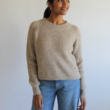Sattva by Sarah - Cozy Crew Crop Sweater -