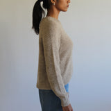 Sattva by Sarah - Cozy Crew Crop Sweater -