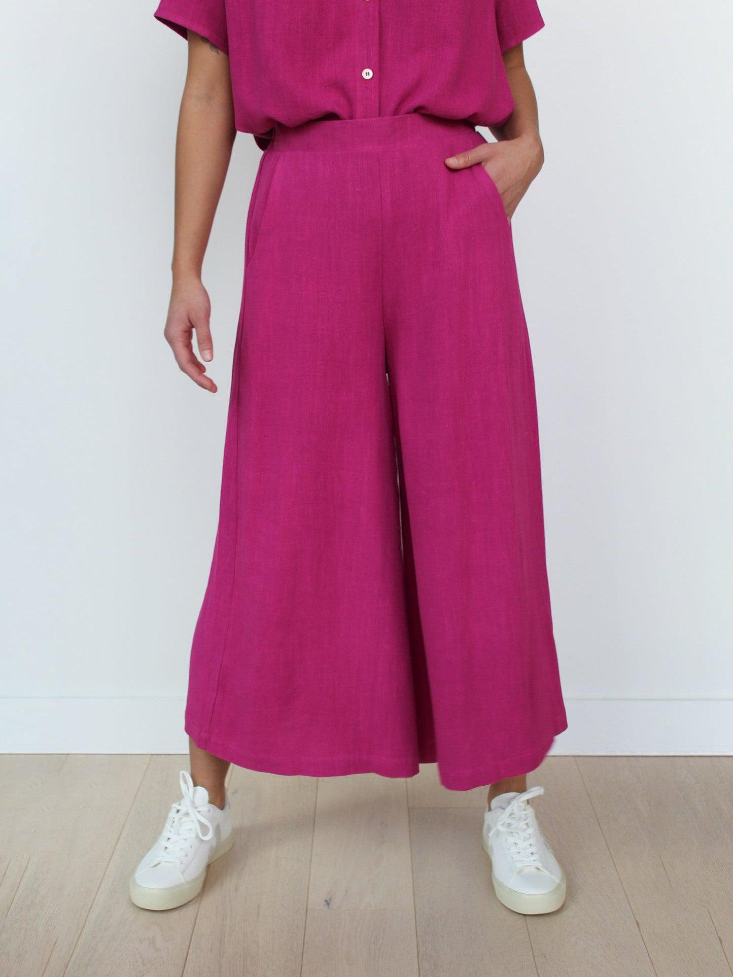 Sattva by Sarah - Flowy Pant - Pink