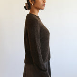 Sattva by Sarah - Cozy Crew Crop Sweater -