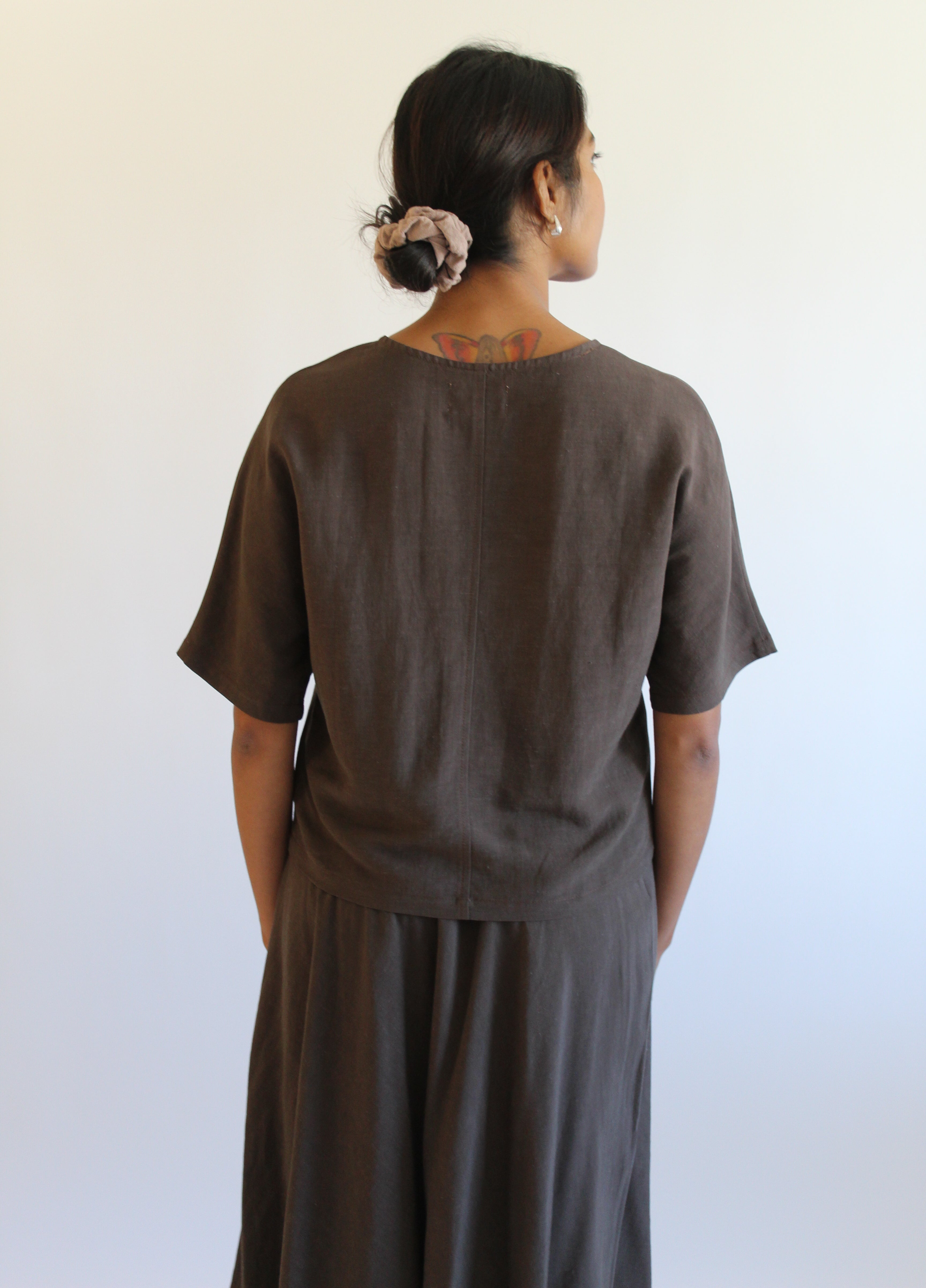 Sattva by Sarah - Everyday Crop Blouse -