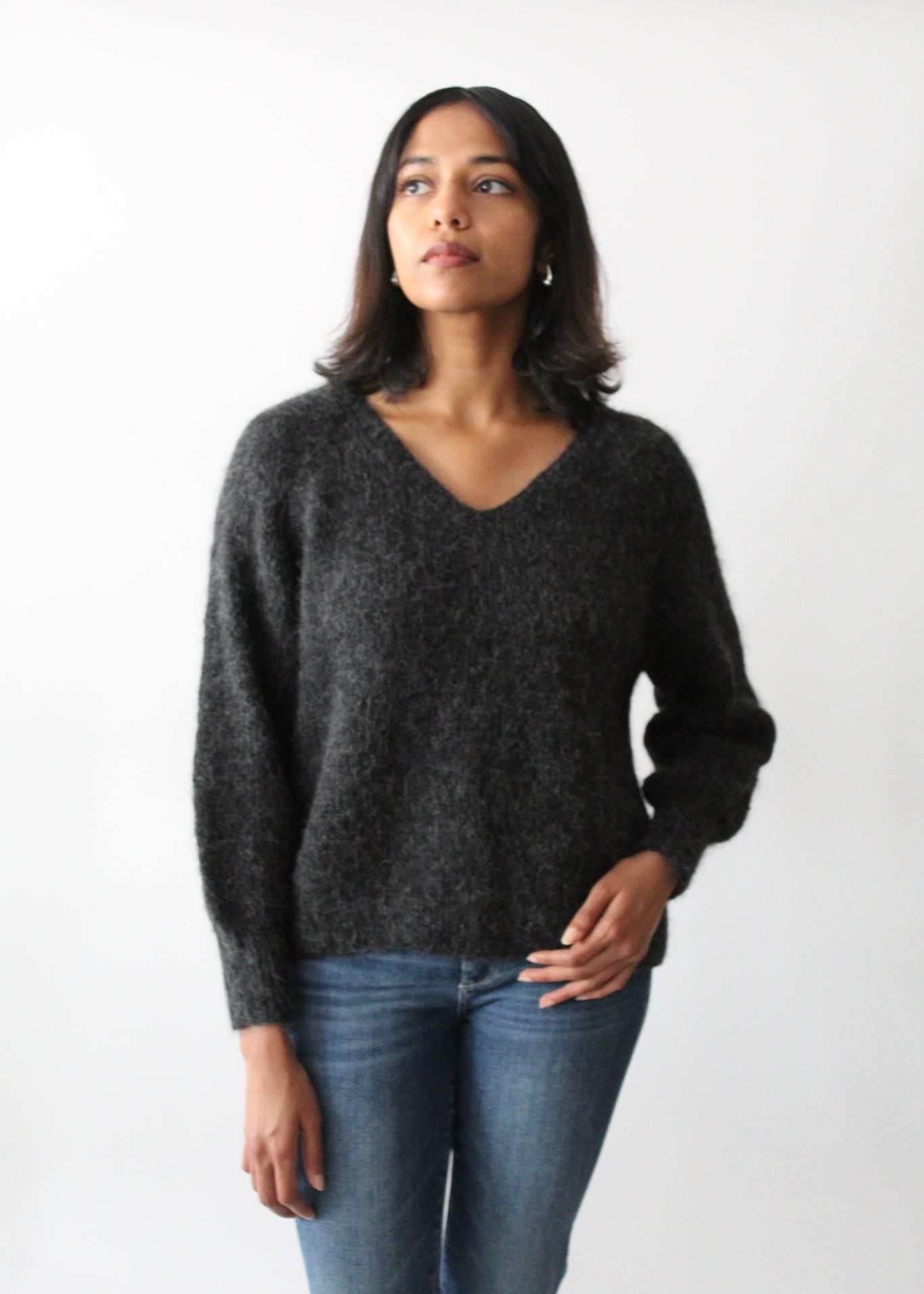 Sattva by Sarah - Lulu V-Neck Sweater -