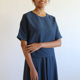 Sattva by Sarah - Everyday Crop Blouse -