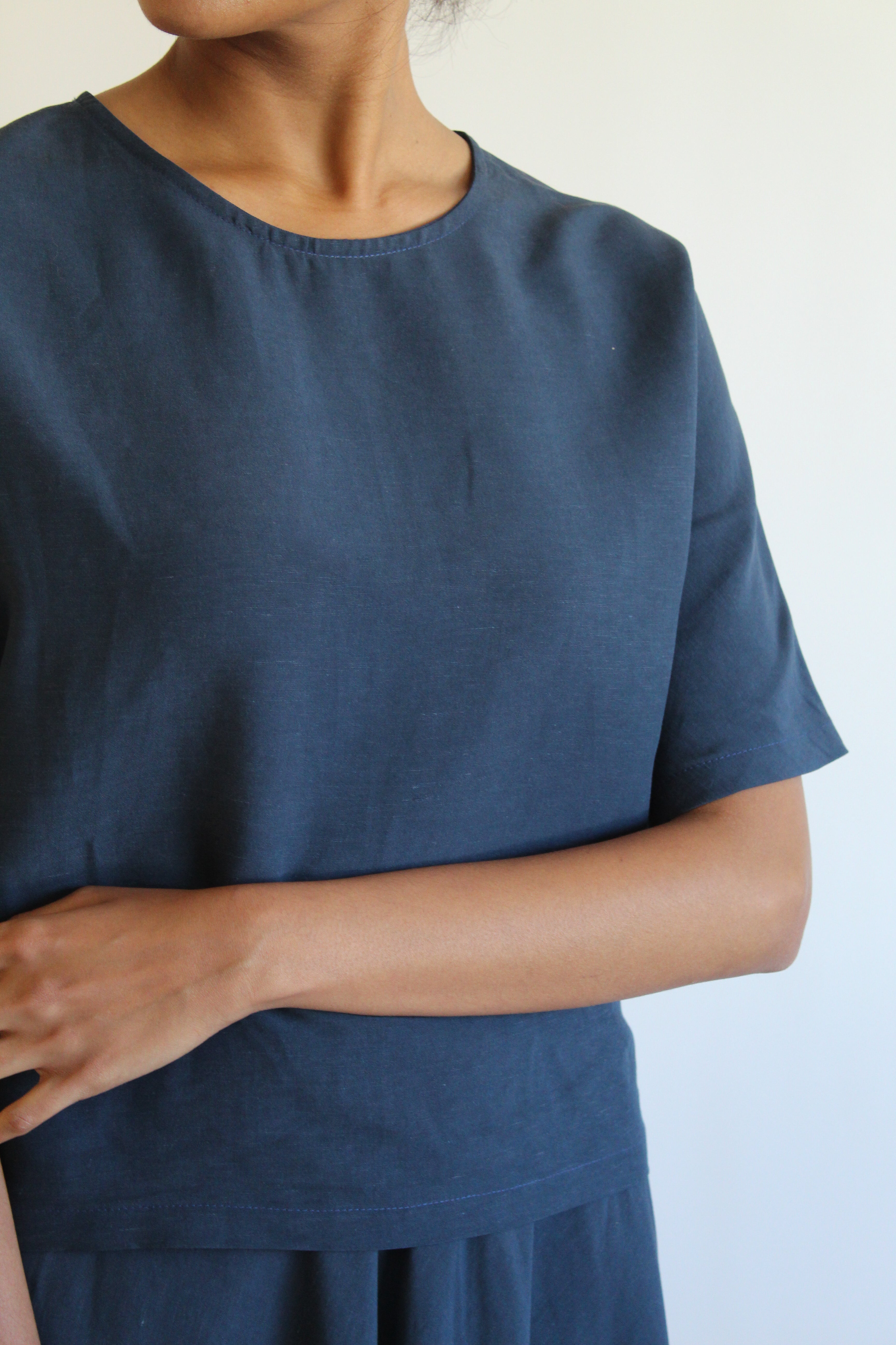Sattva by Sarah - Everyday Crop Blouse -
