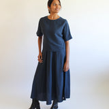 Sattva by Sarah - Long Skirt - Navy