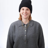Royal Angora Beanie – Black