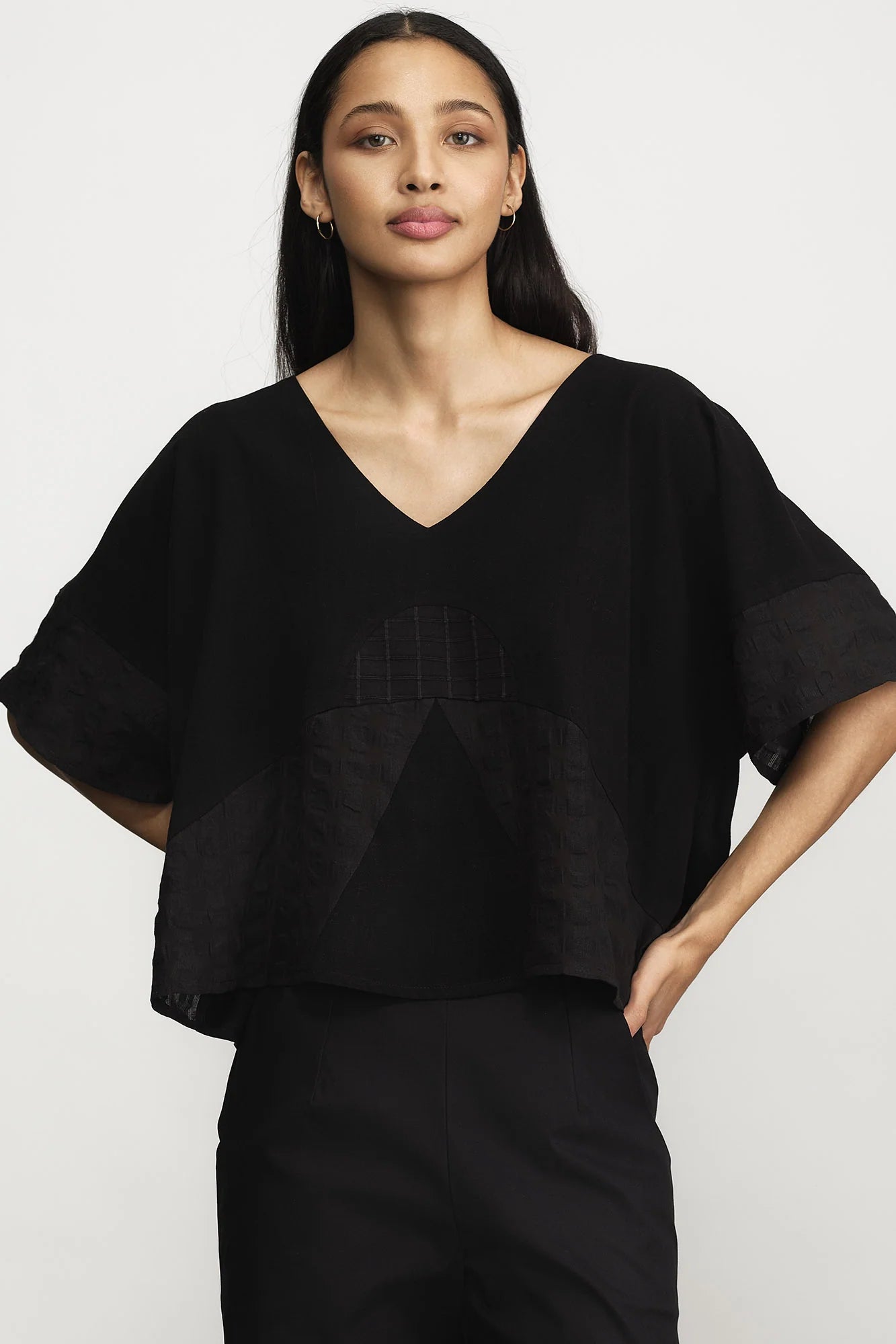 Jennifer Glasgow - Faye Top - Black
