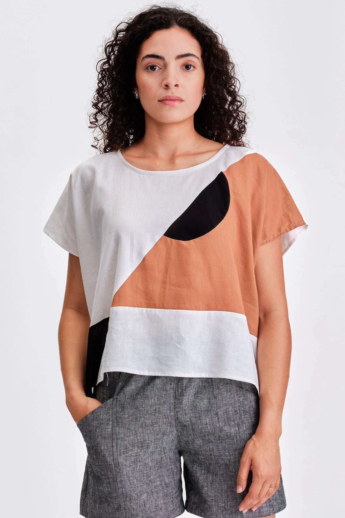 Jennifer Glasgow - Kamira Top - Ivory