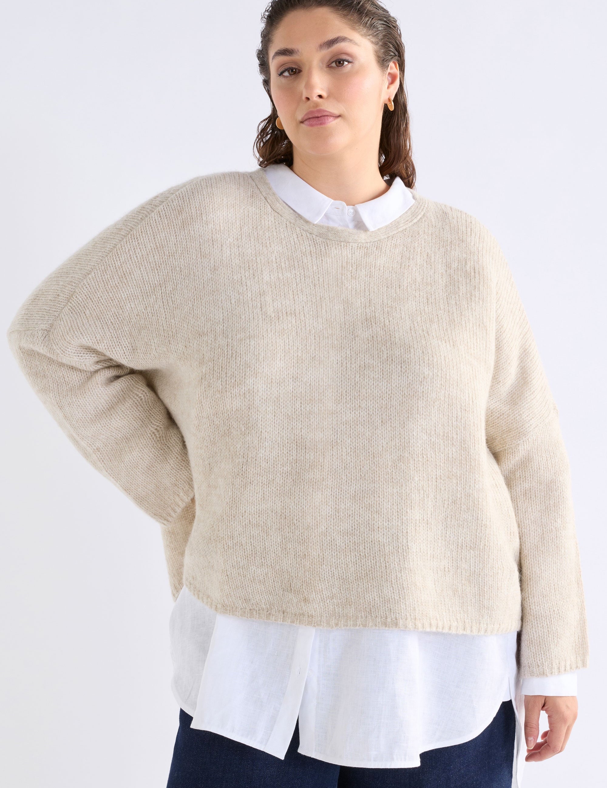 ELK - Agna Sweater - Ecru