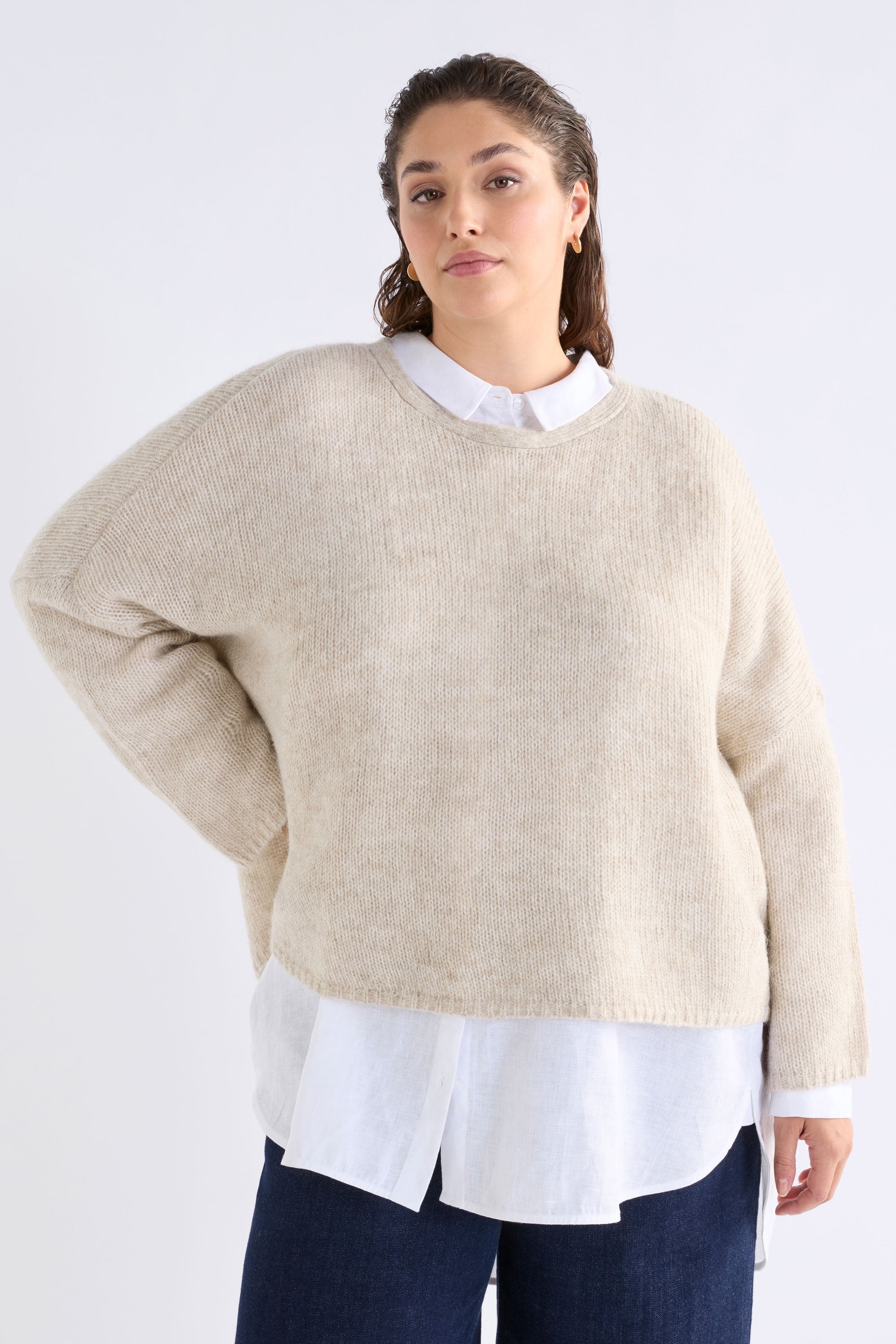 ELK - Agna Sweater - Ecru