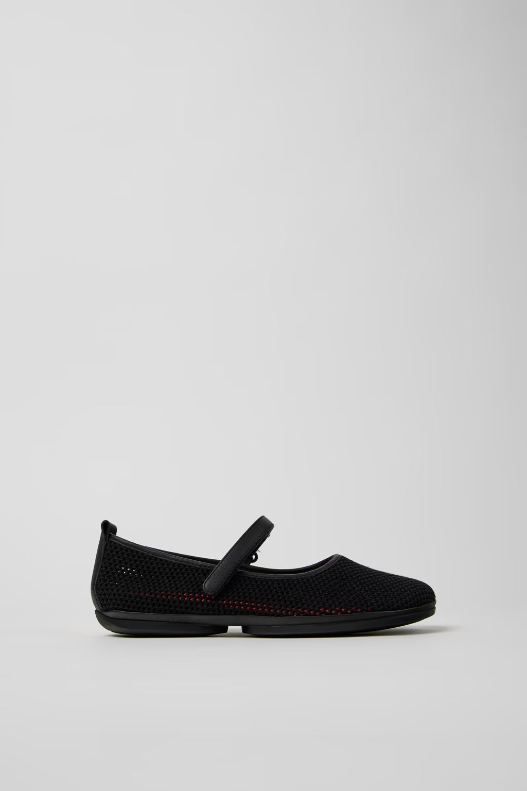 Camper - Right Nina Mesh Flat - Black