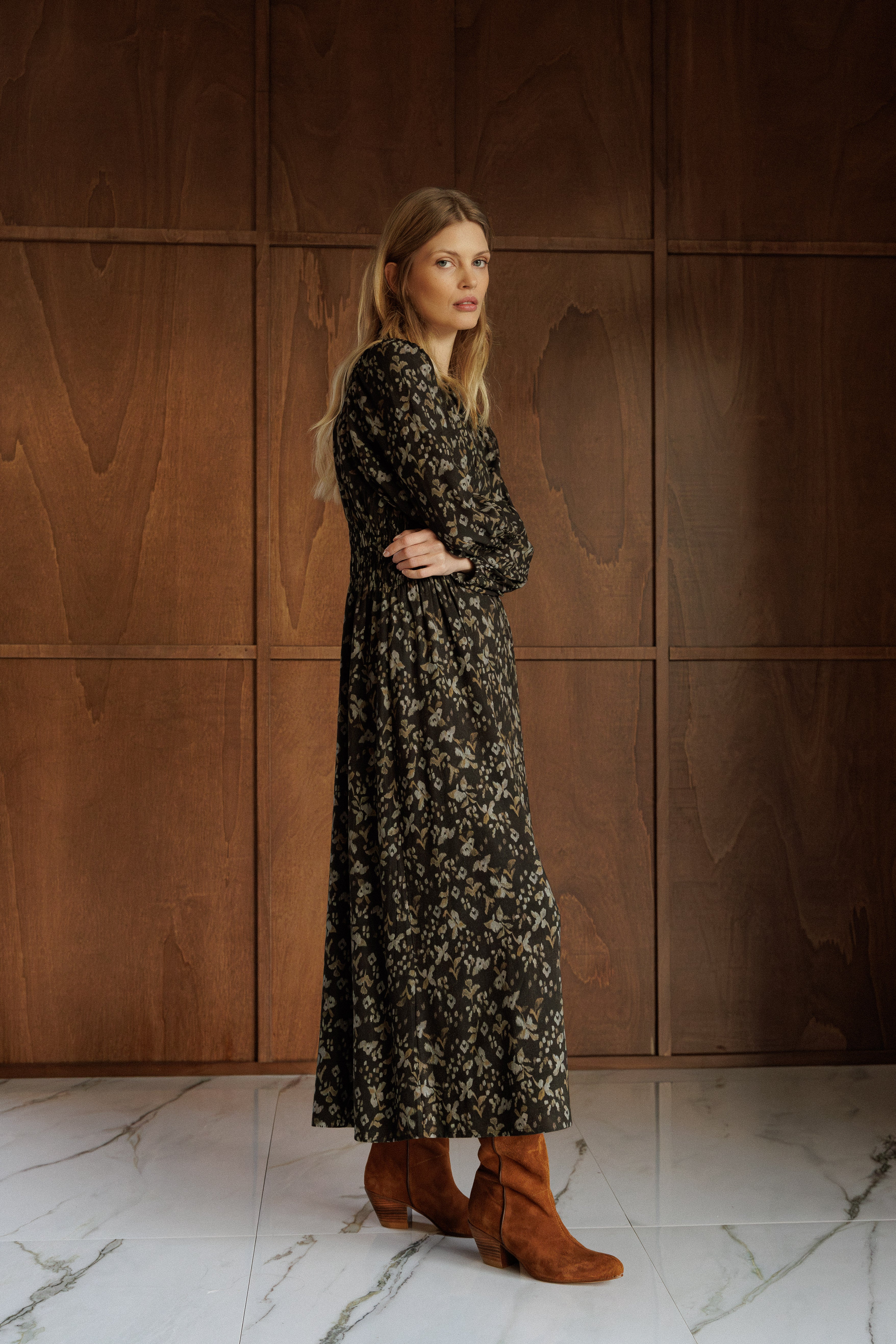 Indi & Cold - Boho Print Dress -