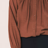 Indi & Cold - Crepe Cotton Shirt -