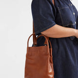 ELK Leather - Mini Orsa Crossbody – Tan -