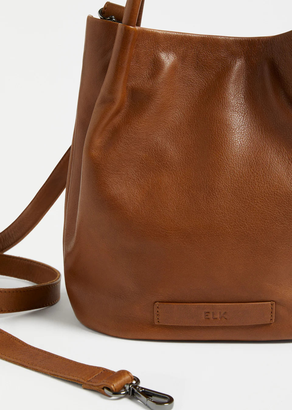 ELK Leather - Mini Orsa Crossbody – Tan -