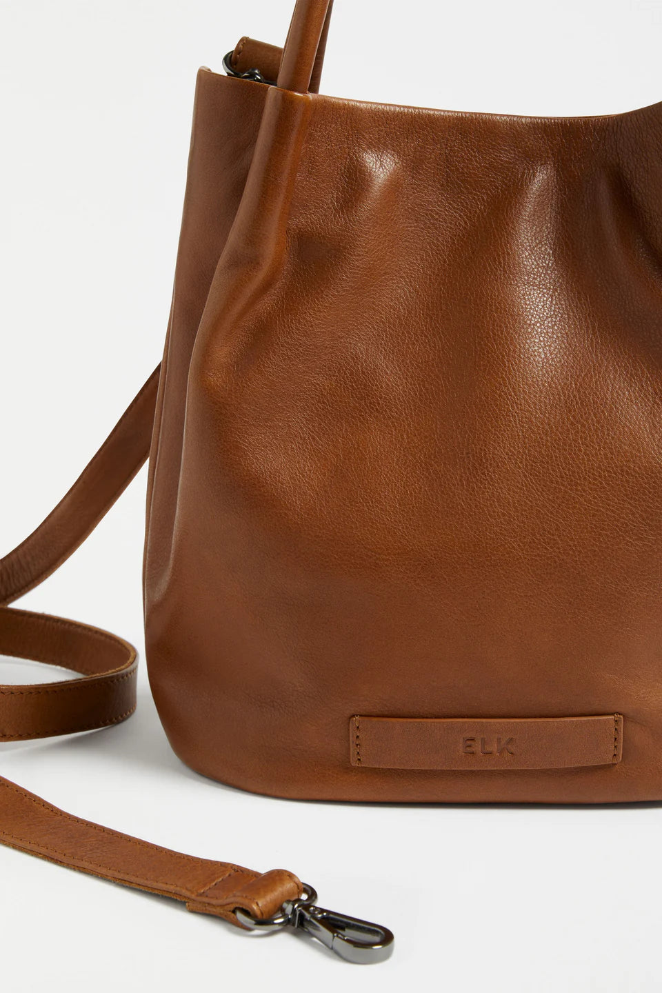 ELK Leather - Mini Orsa Crossbody – Tan -