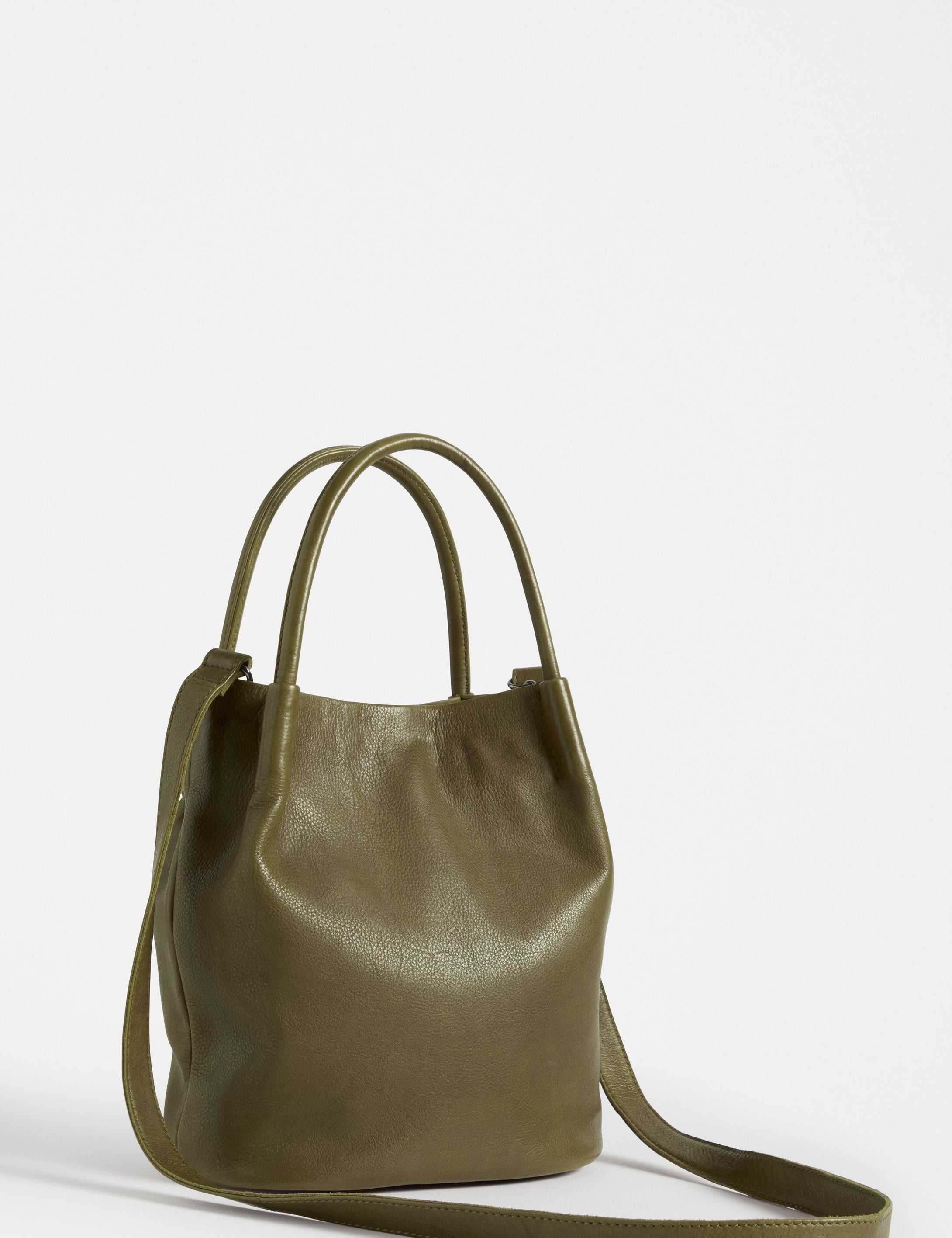 ELK Leather - Mini Orsa Crossbody Olive -