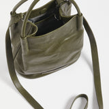 ELK Leather - Mini Orsa Crossbody Olive -