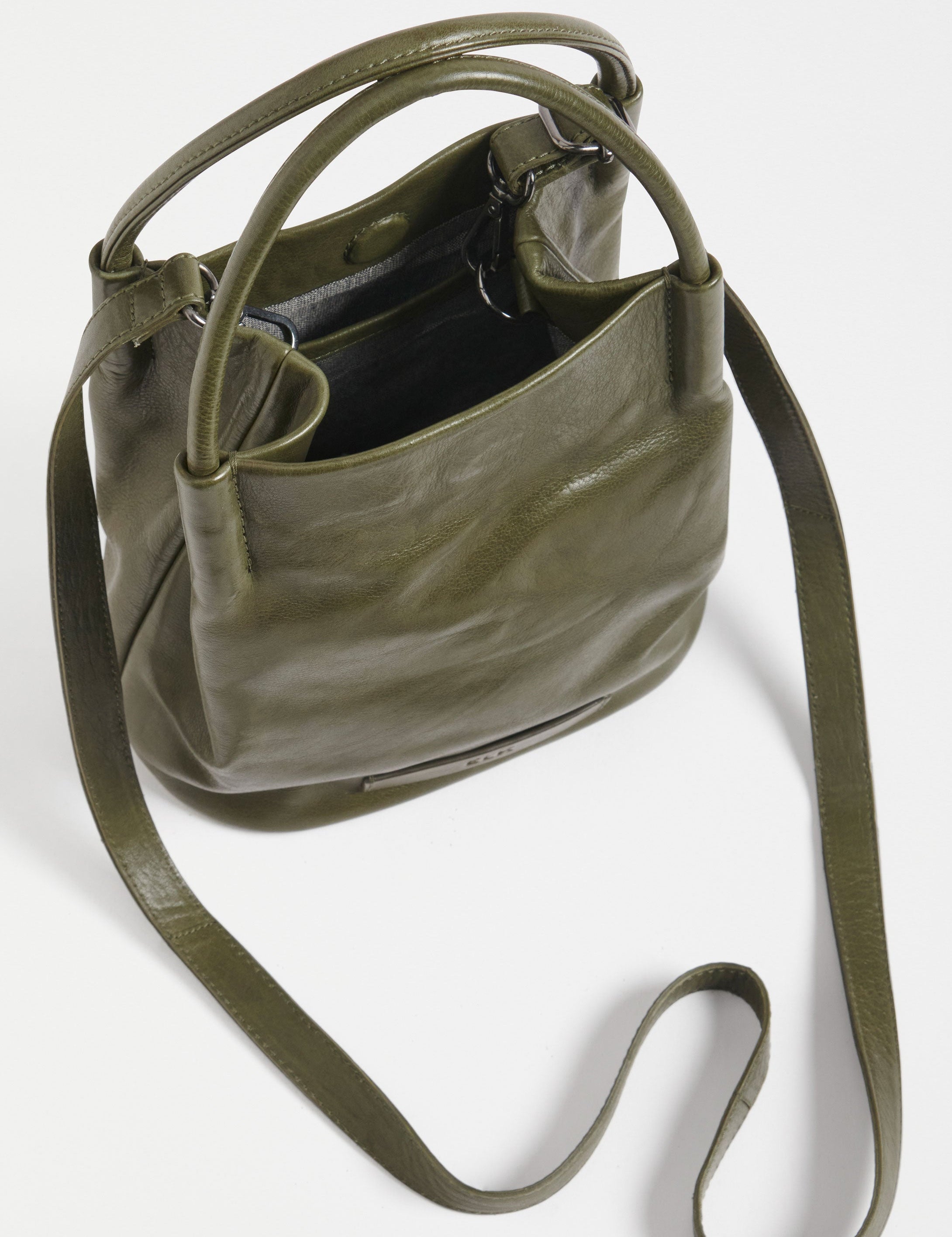 ELK Leather - Mini Orsa Crossbody Olive -