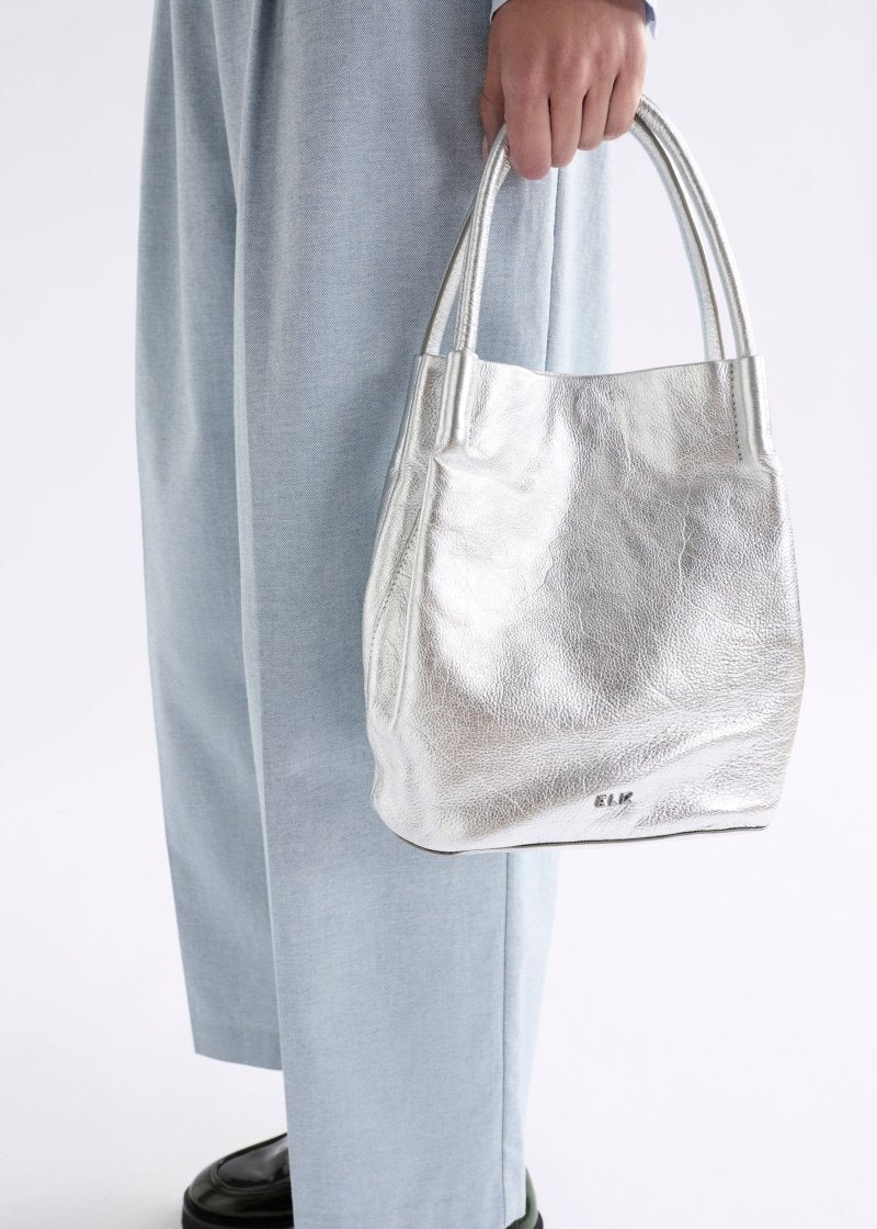 ELK Leather - Mini Orsa Bag – Silver -