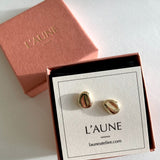Soupirs II Earring – Brass