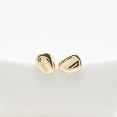 l'aune - Soupirs II Earring Brass -